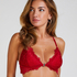 Biustonosz bralette Charlotta, Czerwony