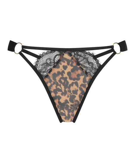 Wysoko wycięte brazyliany Evie Nyakim, Czarny