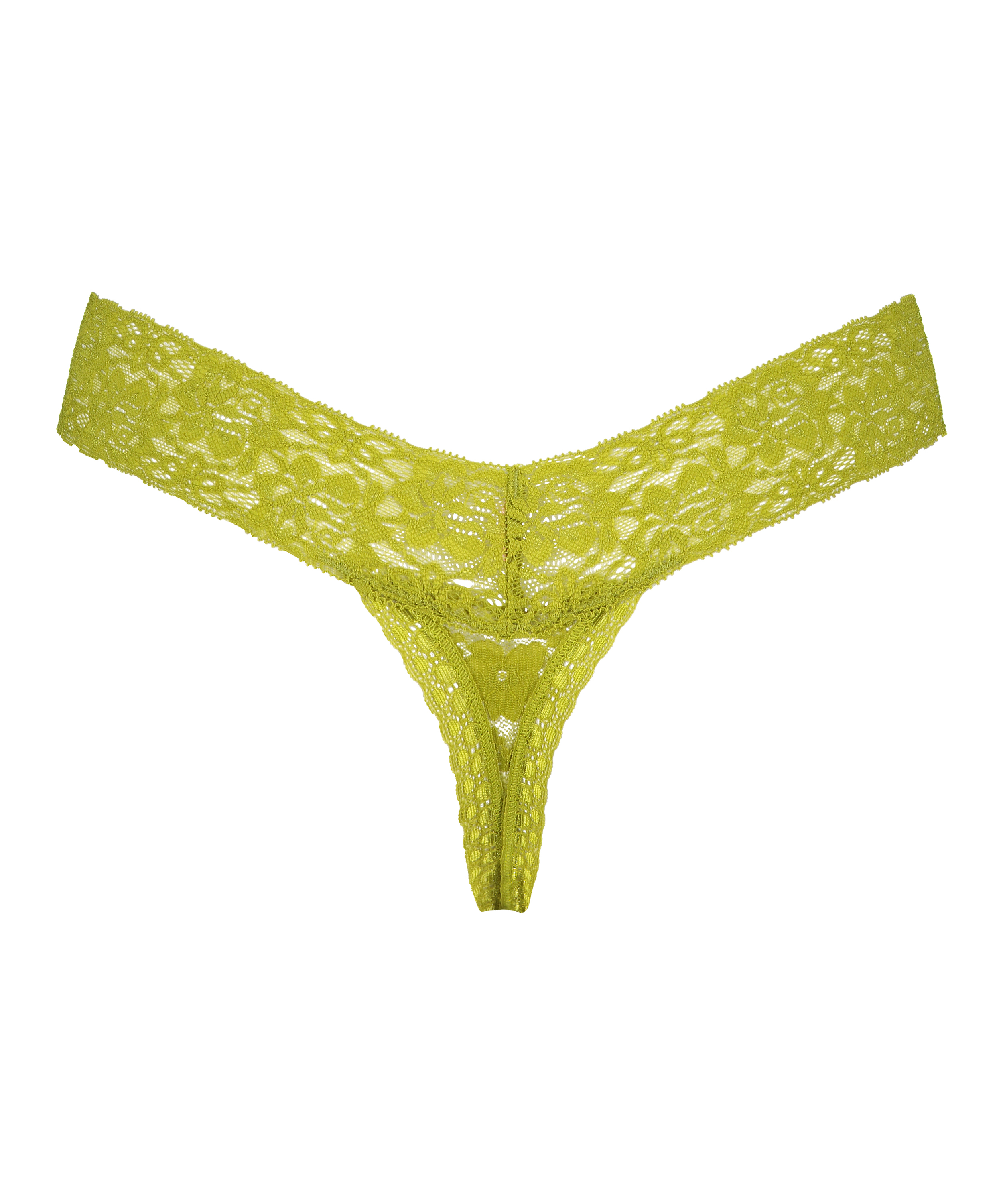 Bardzo niskie stringi V, Zielony, main