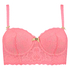 Padded underwired longline bra Theresa, Pomarańczowy