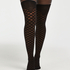 Duckie Fishnet hold-ups, Czarny