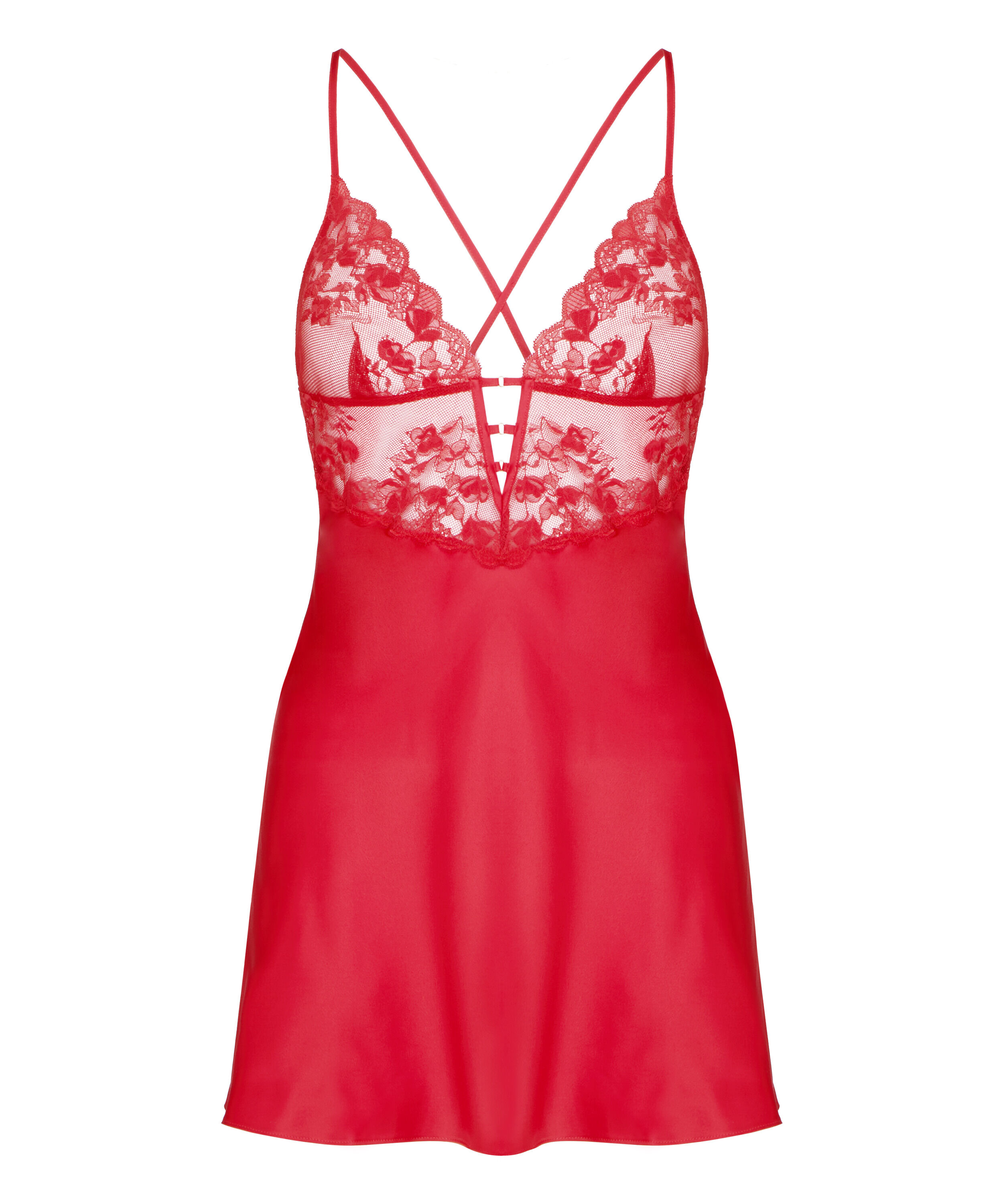 Slipdress Zara, Czerwony
