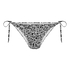 Majtki Bikini Cheeky Tanga Lobos, Czarny