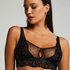 Biustonosz bralette Pippa, Czarny