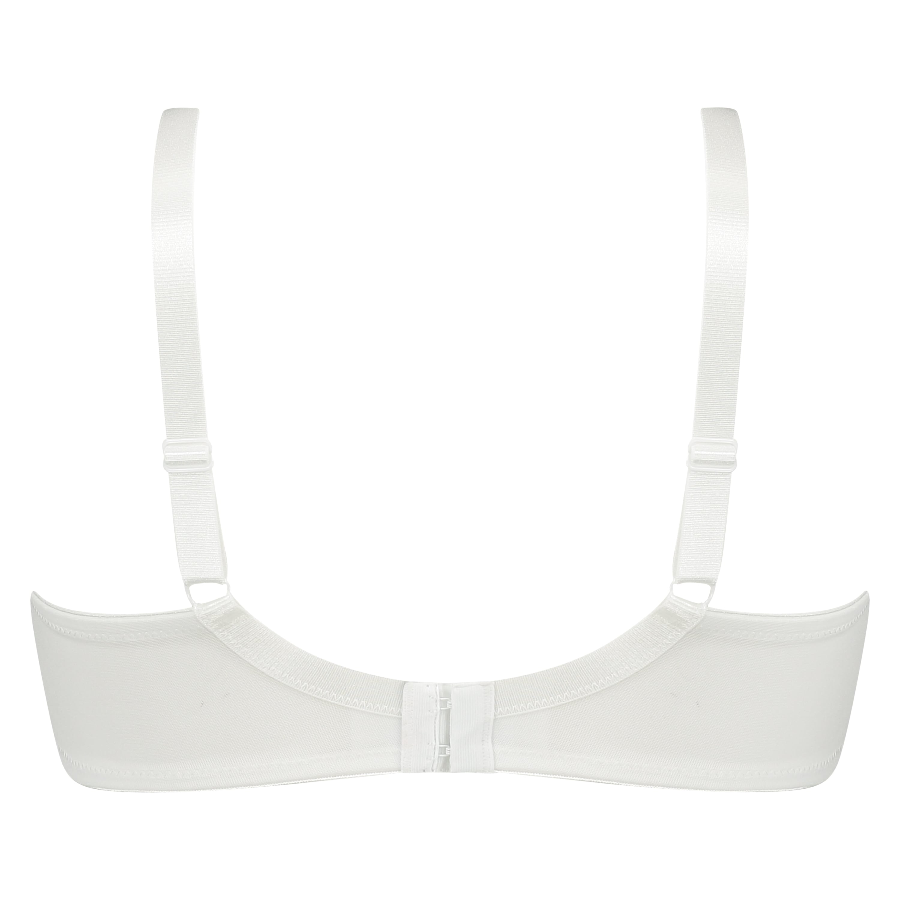 Nieusztywniany biustonosz minimizer z fiszbinami Nina, Biały, main