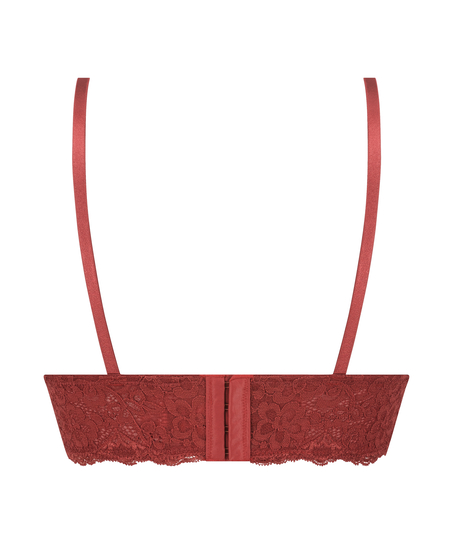 Biustonosz bralette Triangle Marine, Czerwony