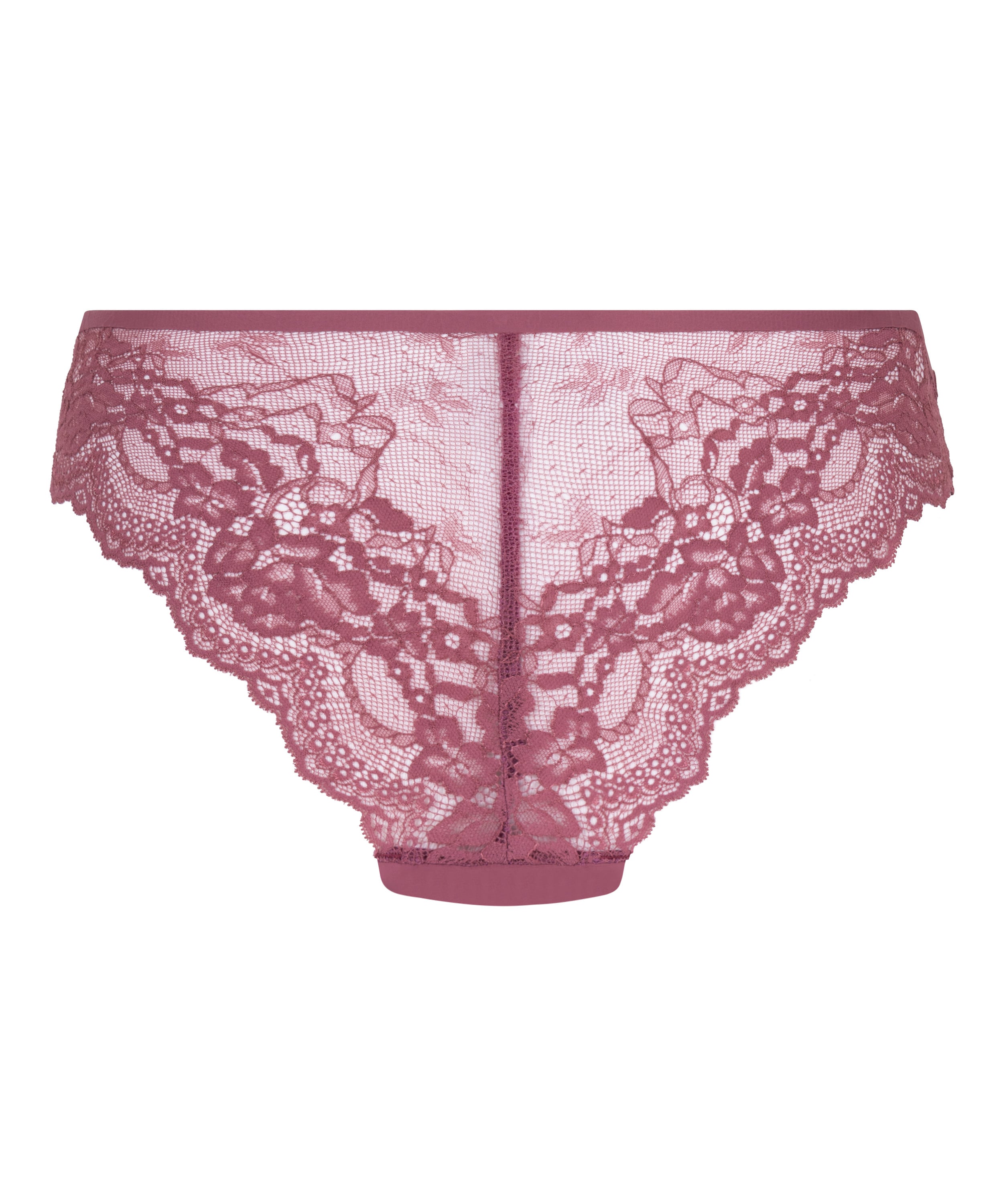 Brazyliany Invisible Lace Back, Fioletowy, main