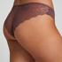 Brazyliany Lace Back, Fioletowy