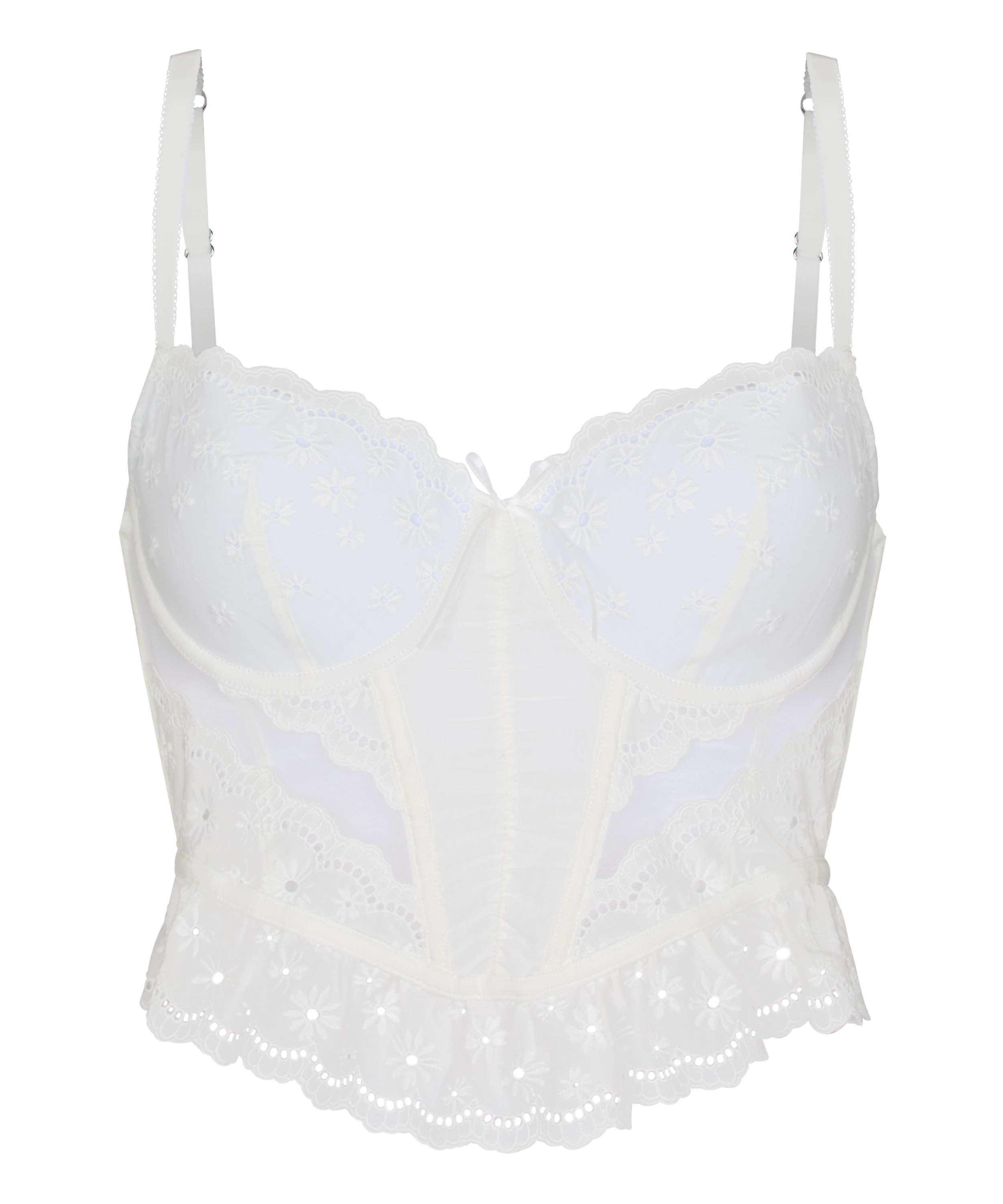 Bustier Gaia, Biały, main