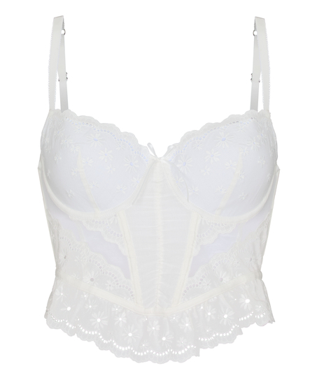 Bustier Gaia, Biały