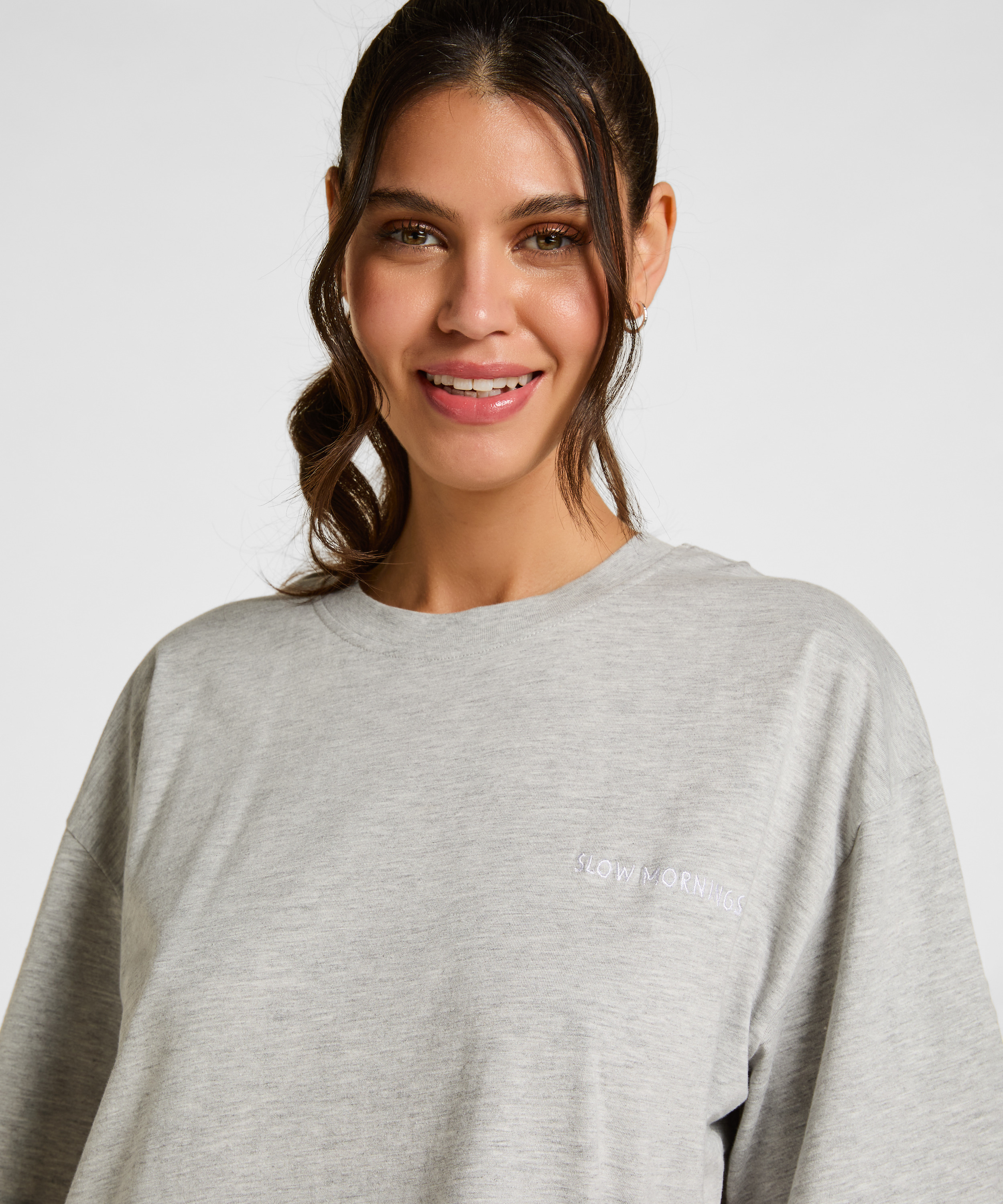 Koszula nocna, Szary, main