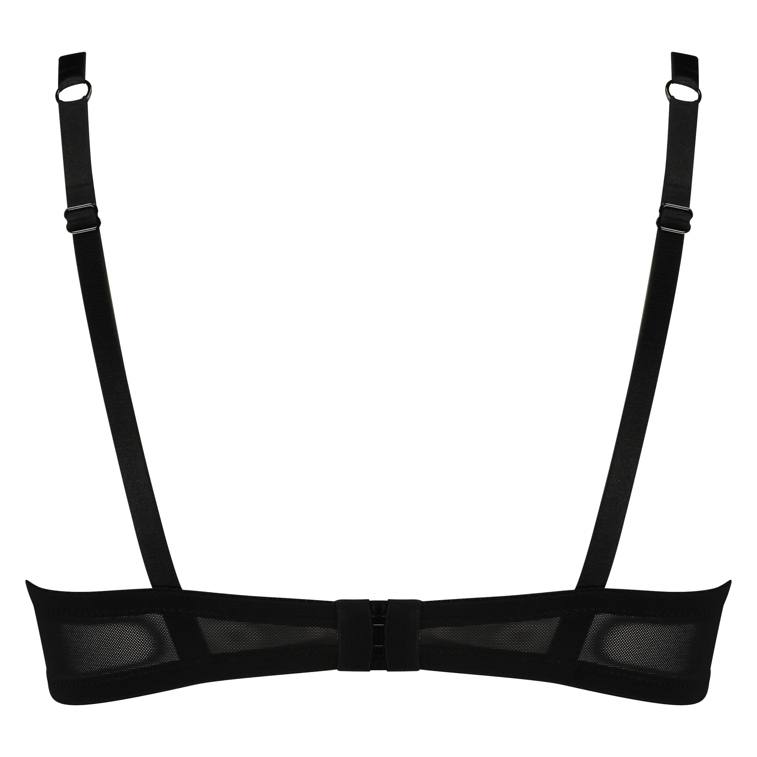 Non-padded underwired bra Elle, Czarny, main