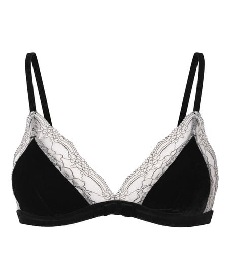Biustonosz bralette Agnes, Biały