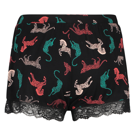 Jersey WIld Shorts, Czarny