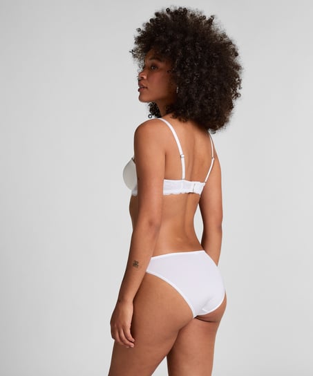 2 pary majtek Angie, Biały