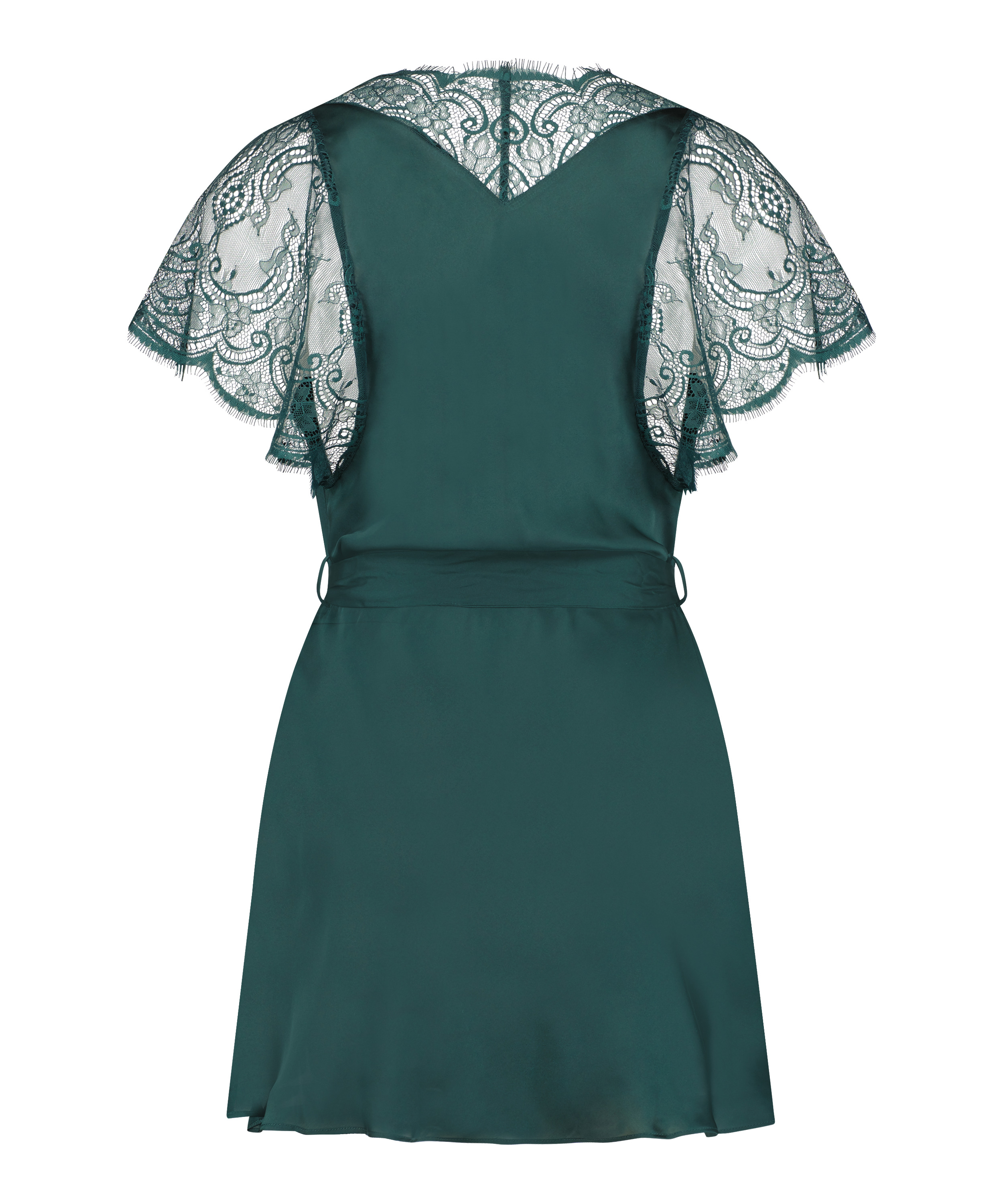 Satynowe kimono Coco, Zielony, main