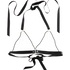 Chain Top Bralette, Czarny