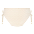 Szydełkowy d&oacute;ł od bikini Crochet, Biały