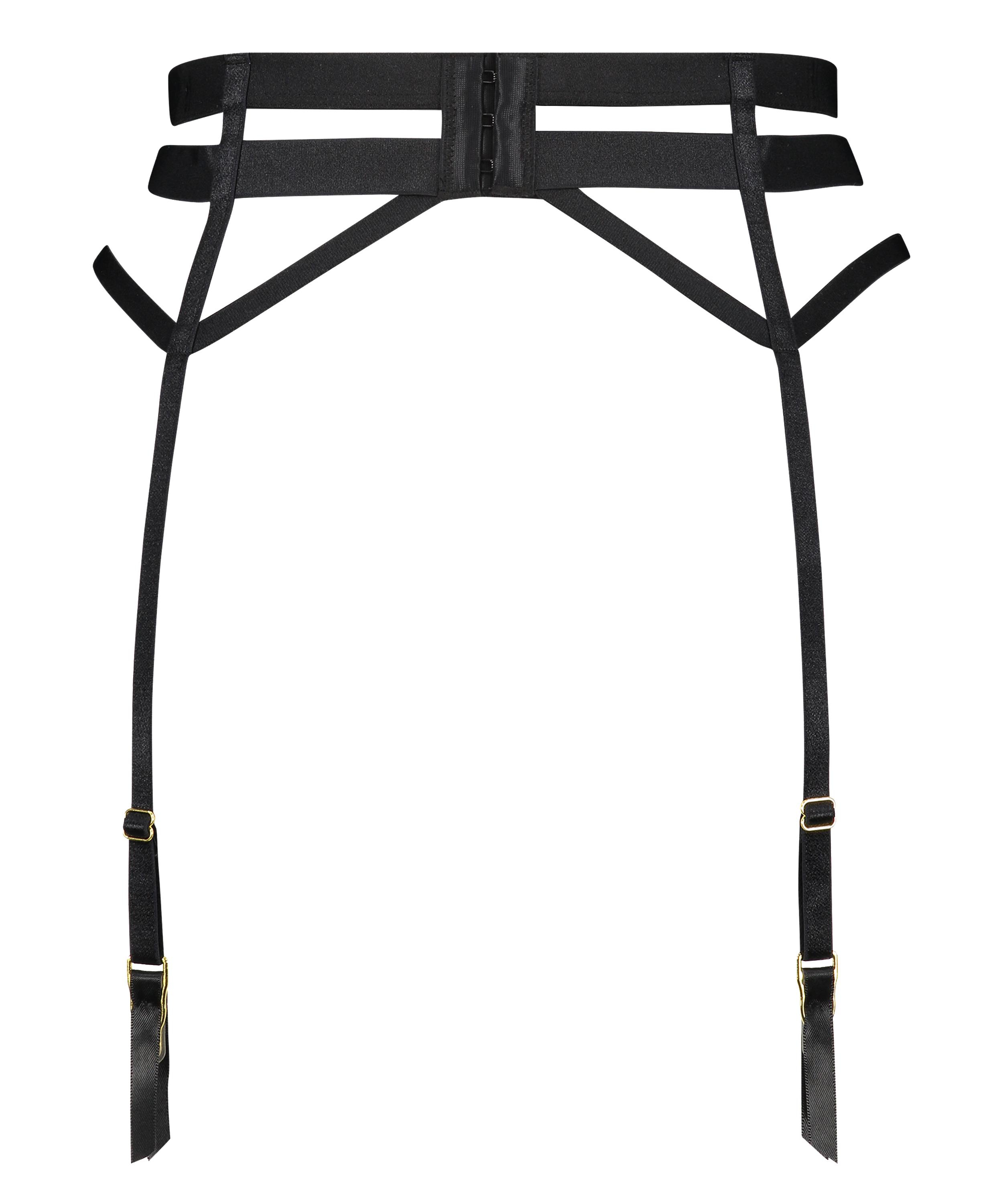 Podwiązki Sting Private, Czarny, main