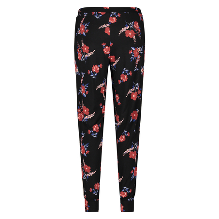 Dżersejowe spodnie od piżamy, Czarny