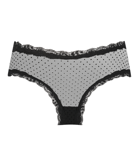 Brazyliany V-shape Mesh, Czarny