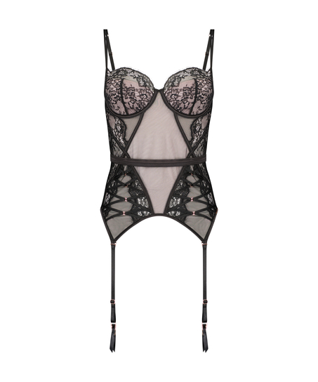 Gorset Margaret Lucy Hale, Czarny