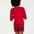Twill Shorts, Czerwony