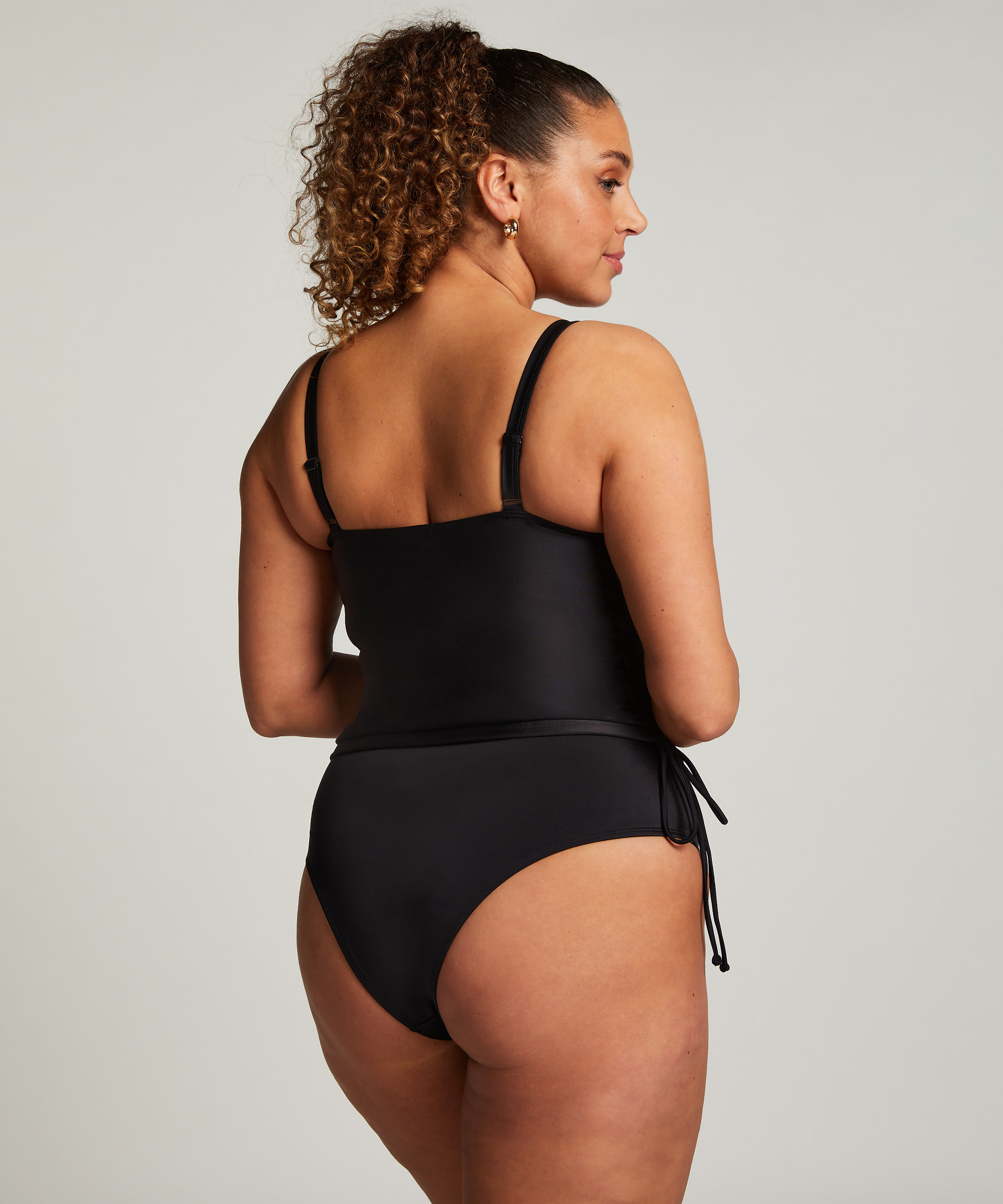 Shaping Tankini Luxe, Czarny, main
