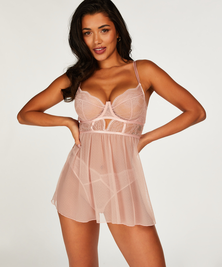 Babydoll Isabelle, R&oacute;żowy
