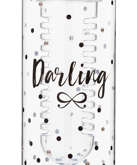 Branded Water bottle, Czarny
