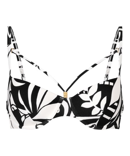 Top od bikini Mauritius, Czarny