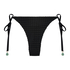 Majtki Bikini Cheeky Tanga Maui Crochet, Czarny