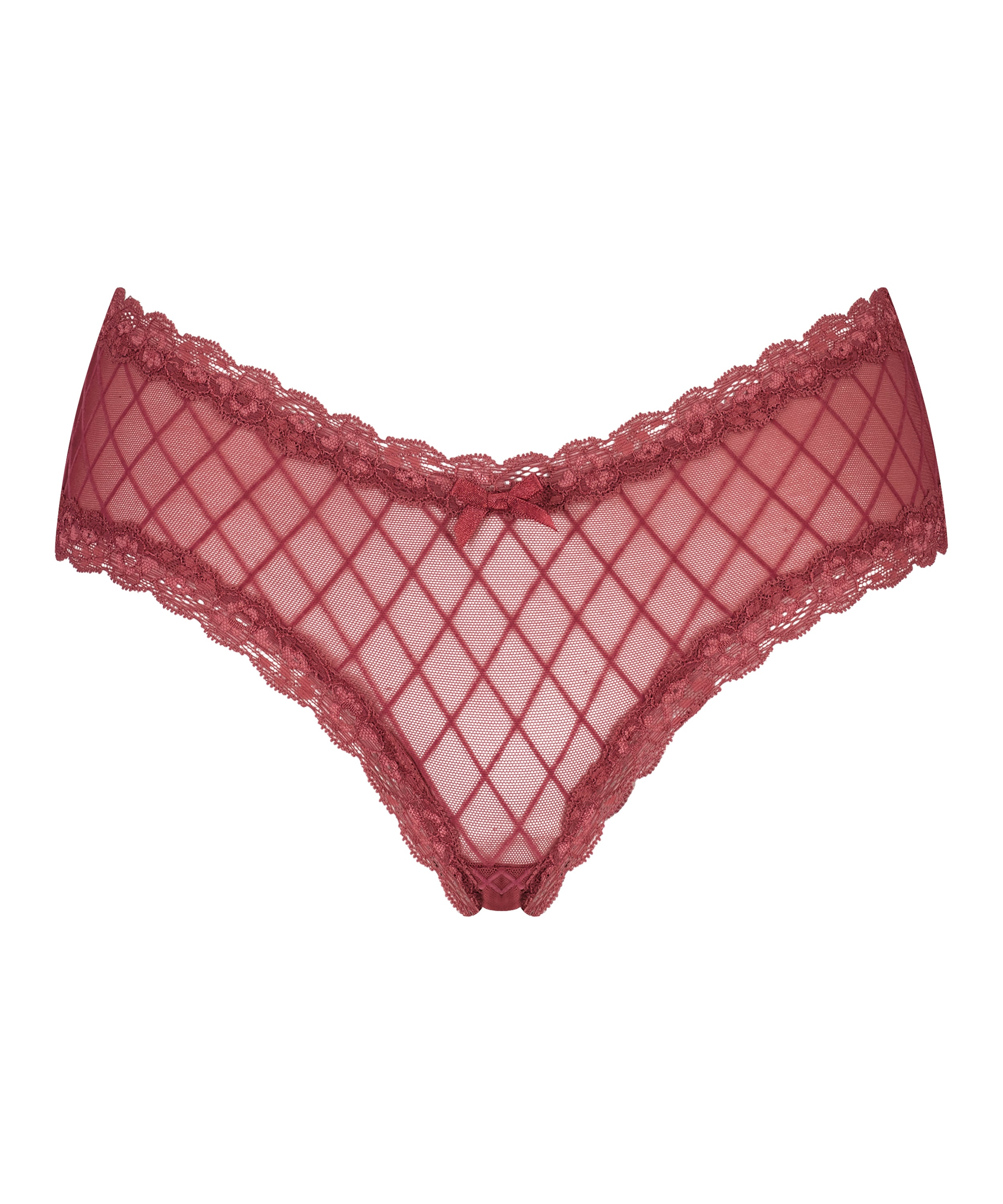 Brazyliany V-shape Mesh, Czerwony, main