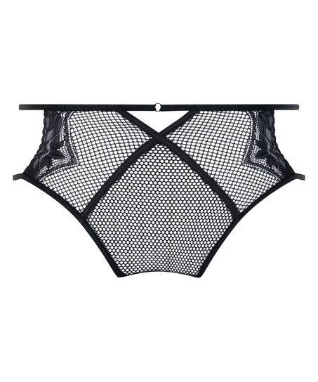 Majtki brazylijskie Belladonna, Czarny