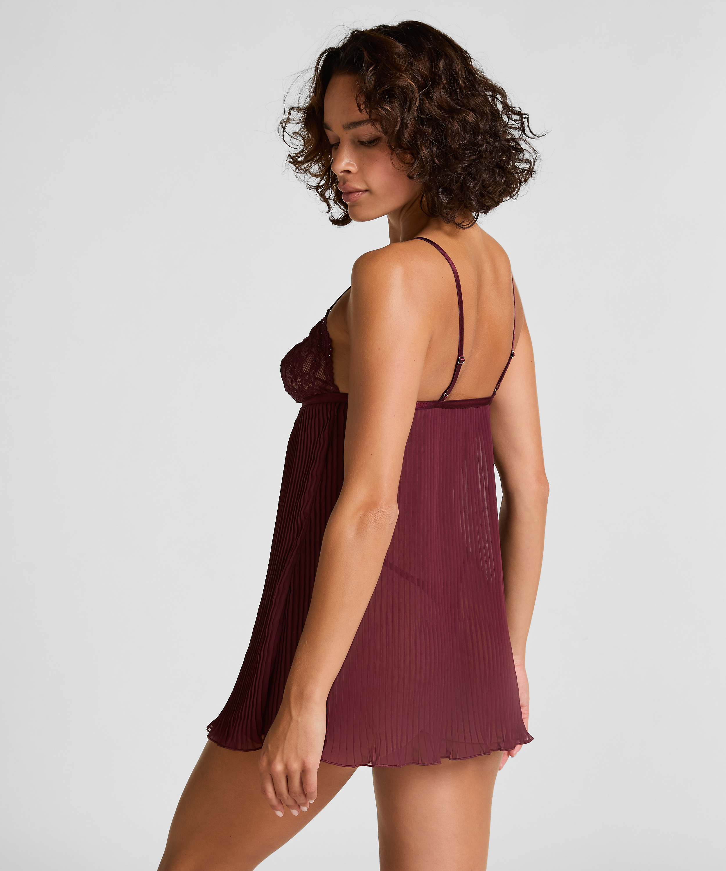 Babydoll Isadora, Fioletowy, main
