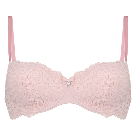 Marina Padded Underwired Bra, Różowy