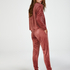 Petite Velours Jogging bottoms, R&oacute;żowy