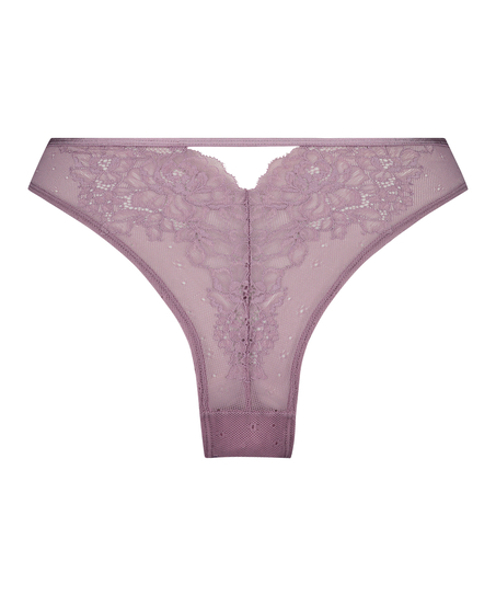 Wysoko wycięte brazyliany Clara, Fioletowy