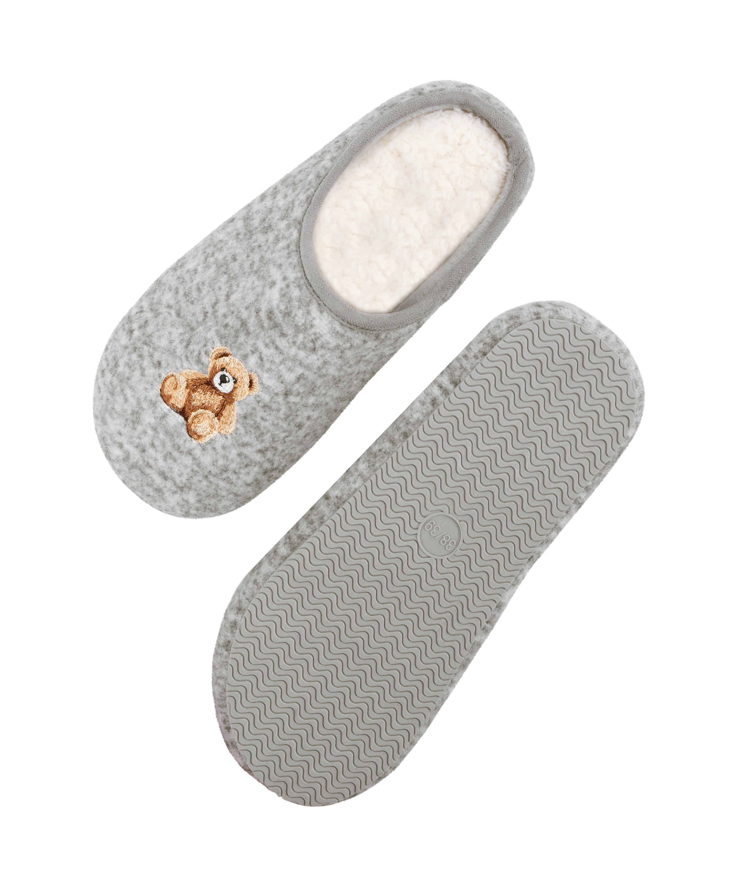 Kapcie Ivy, Szary, main