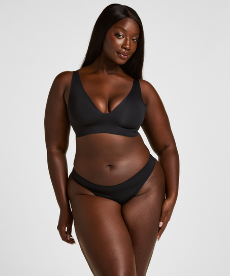 Super Comfort Stringi, Czarny