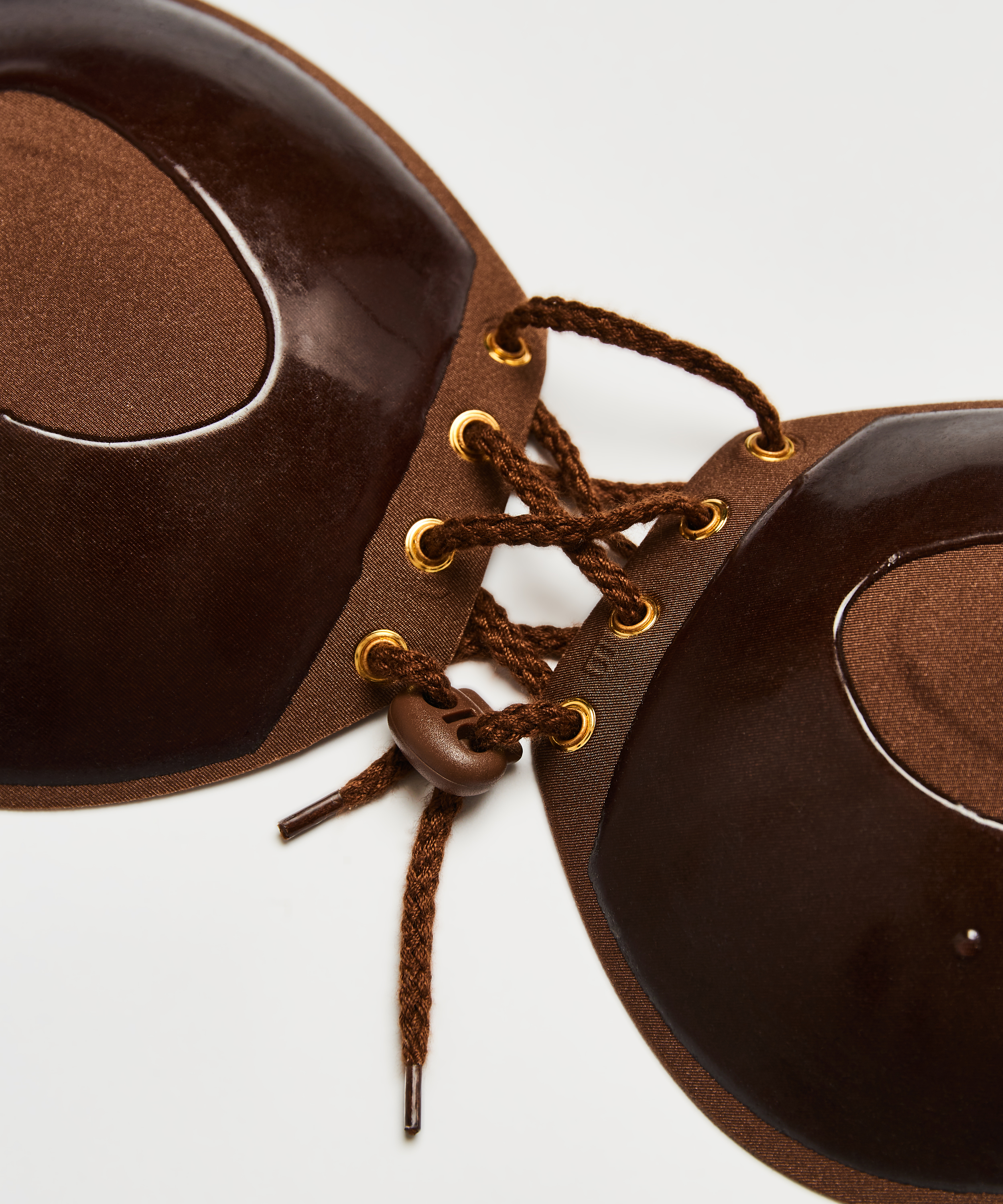 Samoprzylepny biustonosz push-up, Brązowy, main