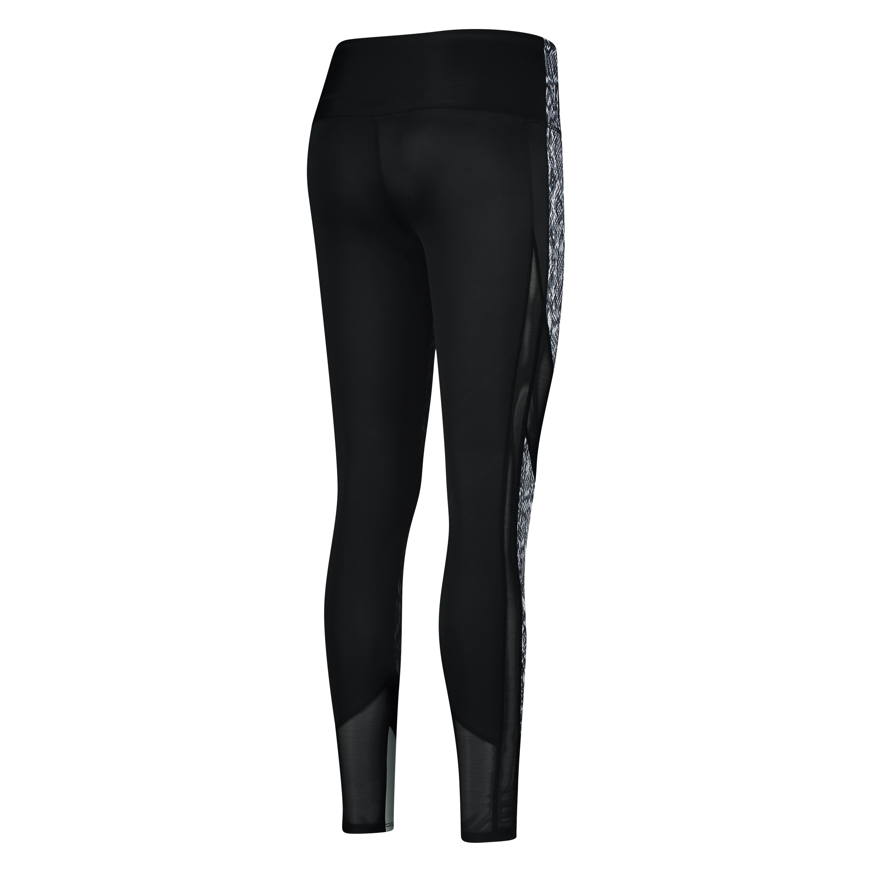 HKMX High waisted legging, Czarny, main