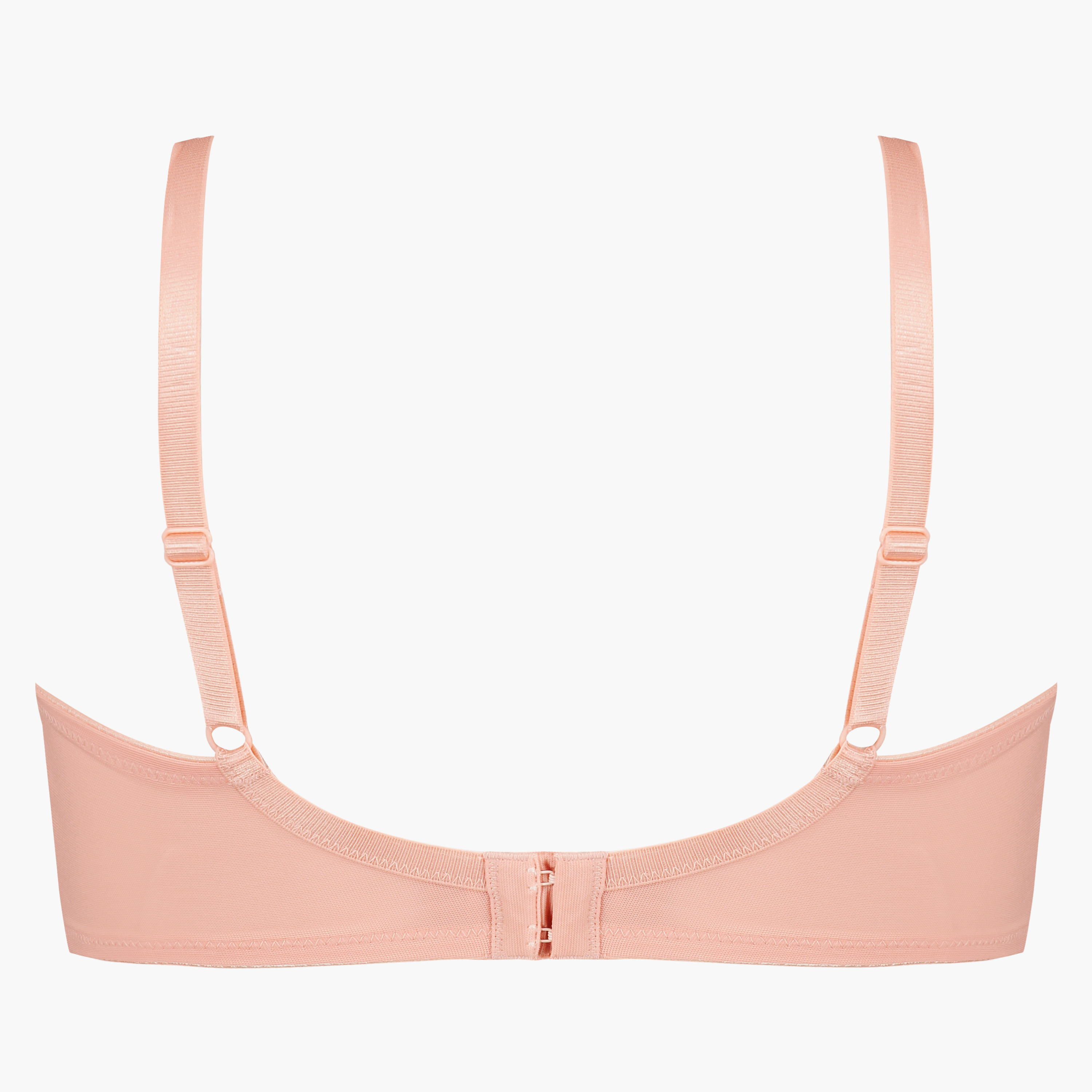 Nieusztywniany biustonosz minimizer z fiszbinami Nina, R&oacute;żowy, main