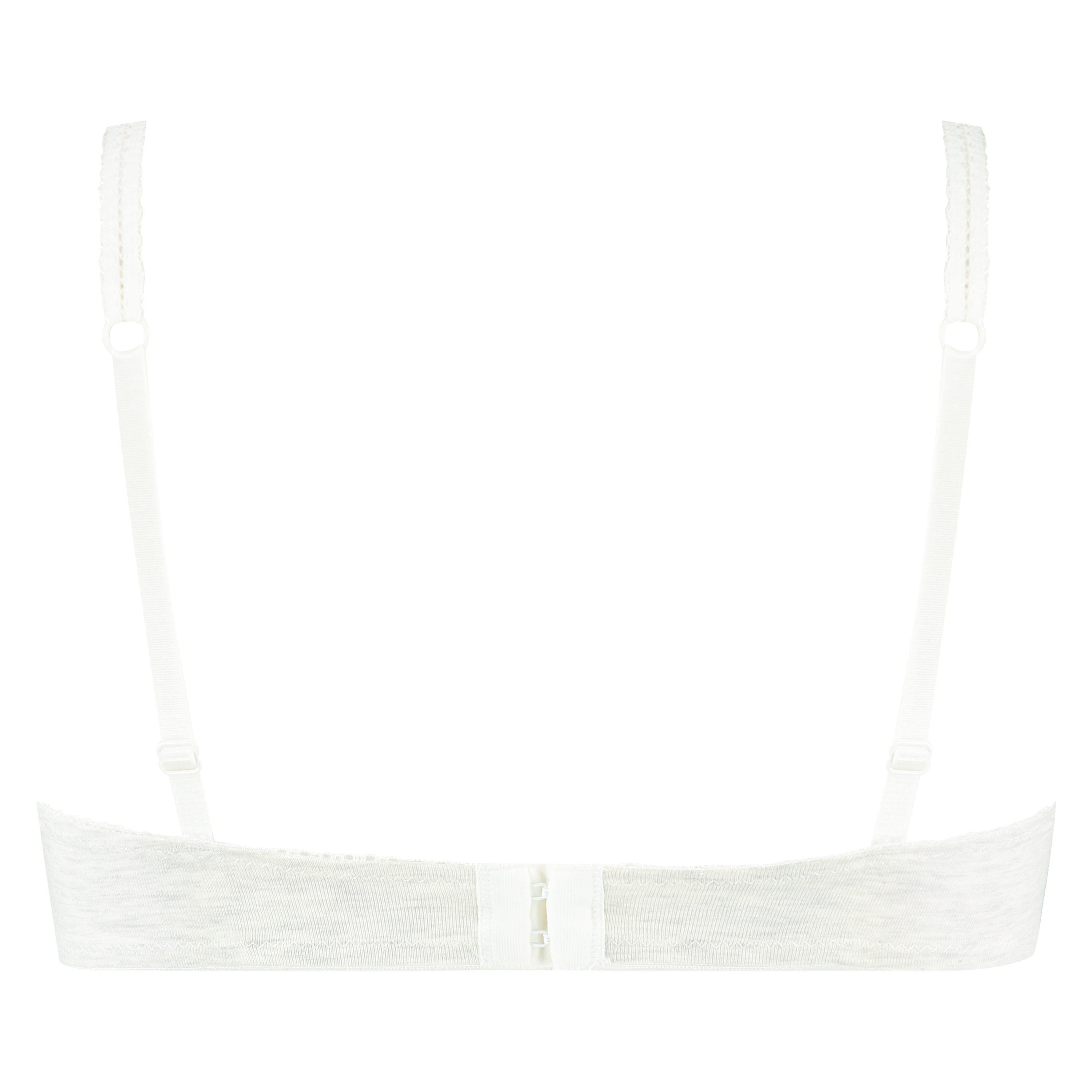 Secret Lace cotton padded underwired bra, Szary, main