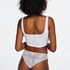 Brazyliany Lace Back, Biały