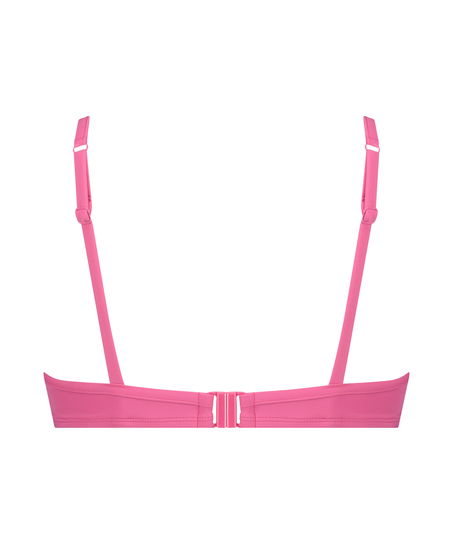 Ibiza biustonosz bikini bez wkładek z fiszbinami, R&oacute;żowy