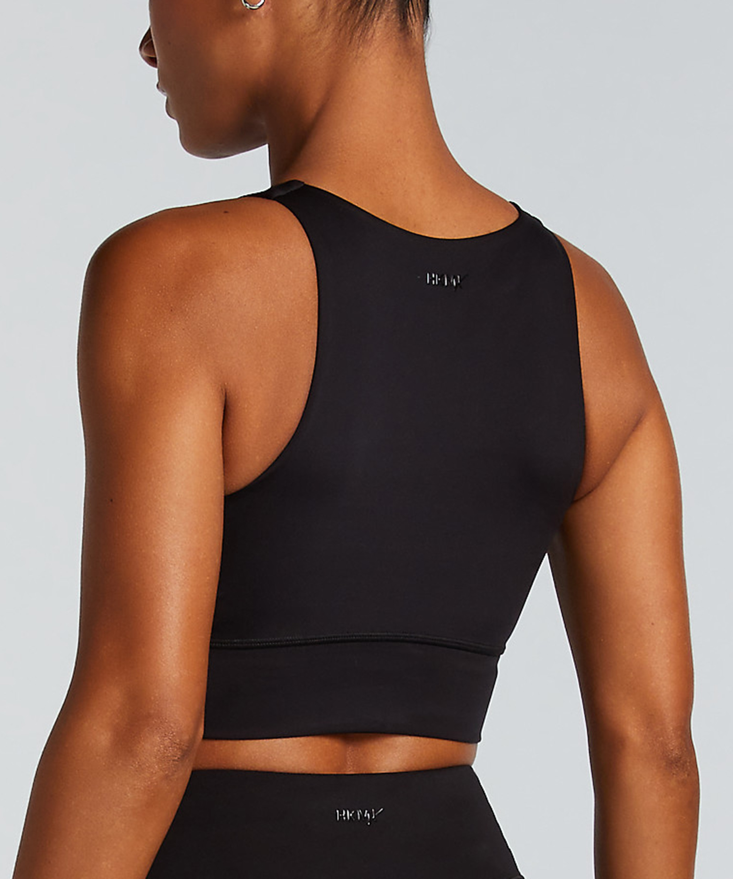 HKMX  Stanik sportowy poziom 1, Czarny, main