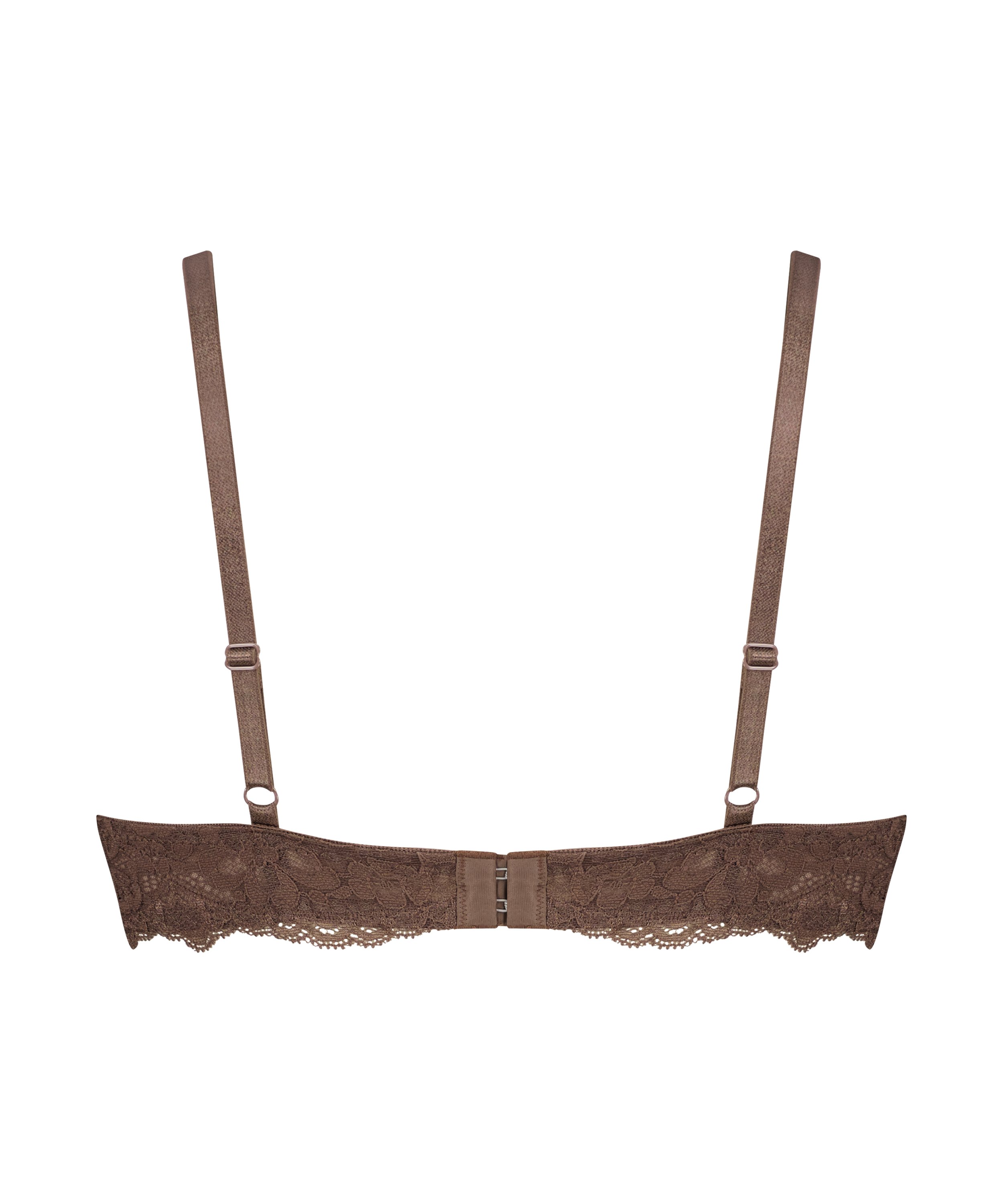 ﻿Biustonosz usztywniany z fiszbinami Marine, Brązowy, main