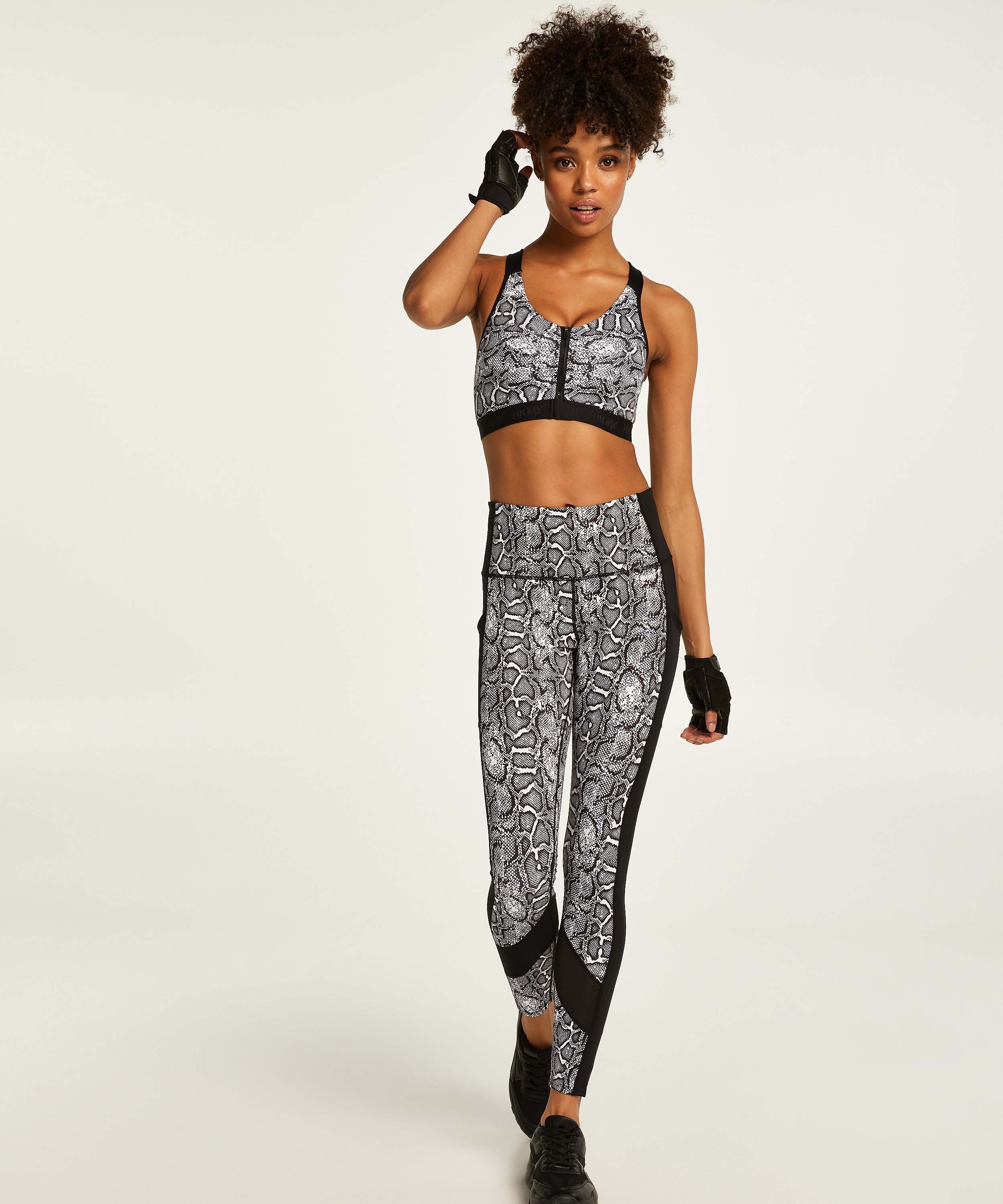 Biustonosz sportowy HKMX All Star Level 3, Biały, main