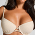 Crochet Bikini Top, Biały